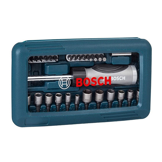 Bộ vặn vít đa năng Bosch 46 món